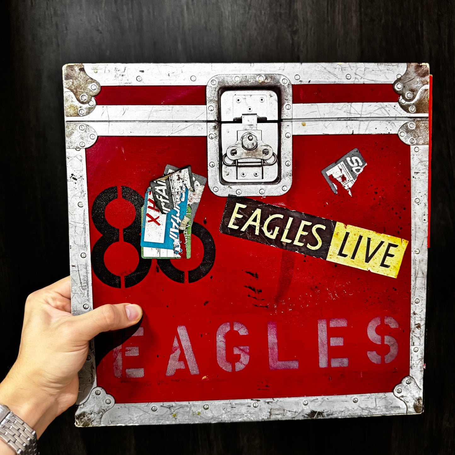 EAGLES - EAGLES LIVE 2LPs VINILO DE EPOCA