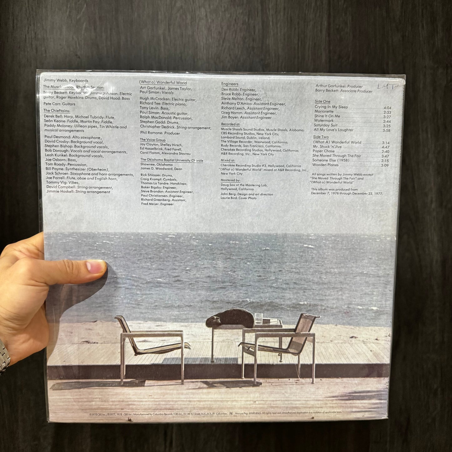 ART GARFUNKEL - WATERMARK LP DE EPOCA