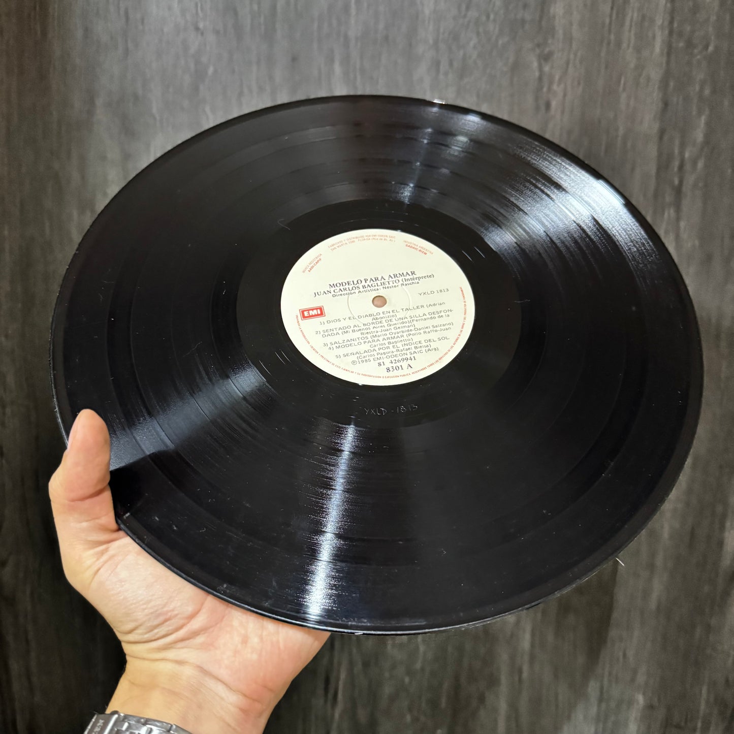 JUAN CARLOS BAGLIETTO - MODELO PARA ARMAR VINILO EPOCA PRIMERA EDICION
