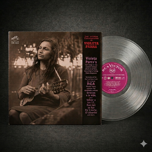 VIOLETA PARRA - LAS ULTIMAS COMPOSICIONES DE VIOLETA PARRA LP VINILO EDICION LIMITADA