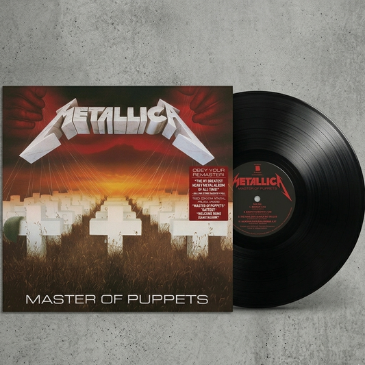 METALLICA - MASTER OF PUPPETS LP VINILO
