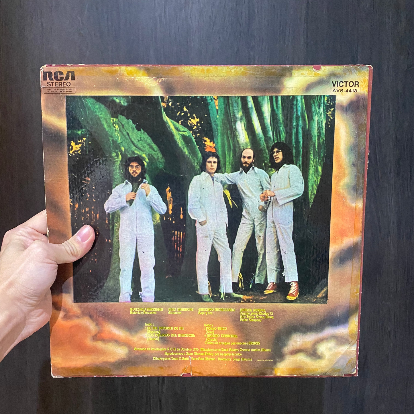 CRUCIS - LOS DELIRIOS DEL MARISCAL LP EPOCA.