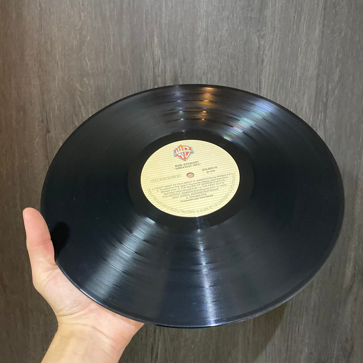 ROD STEWART - GREATEST HITS (GRANDES EXITOS) LP EPOCA