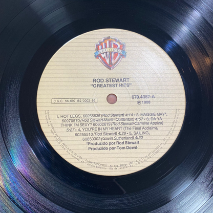 ROD STEWART - GREATEST HITS (GRANDES EXITOS) LP EPOCA