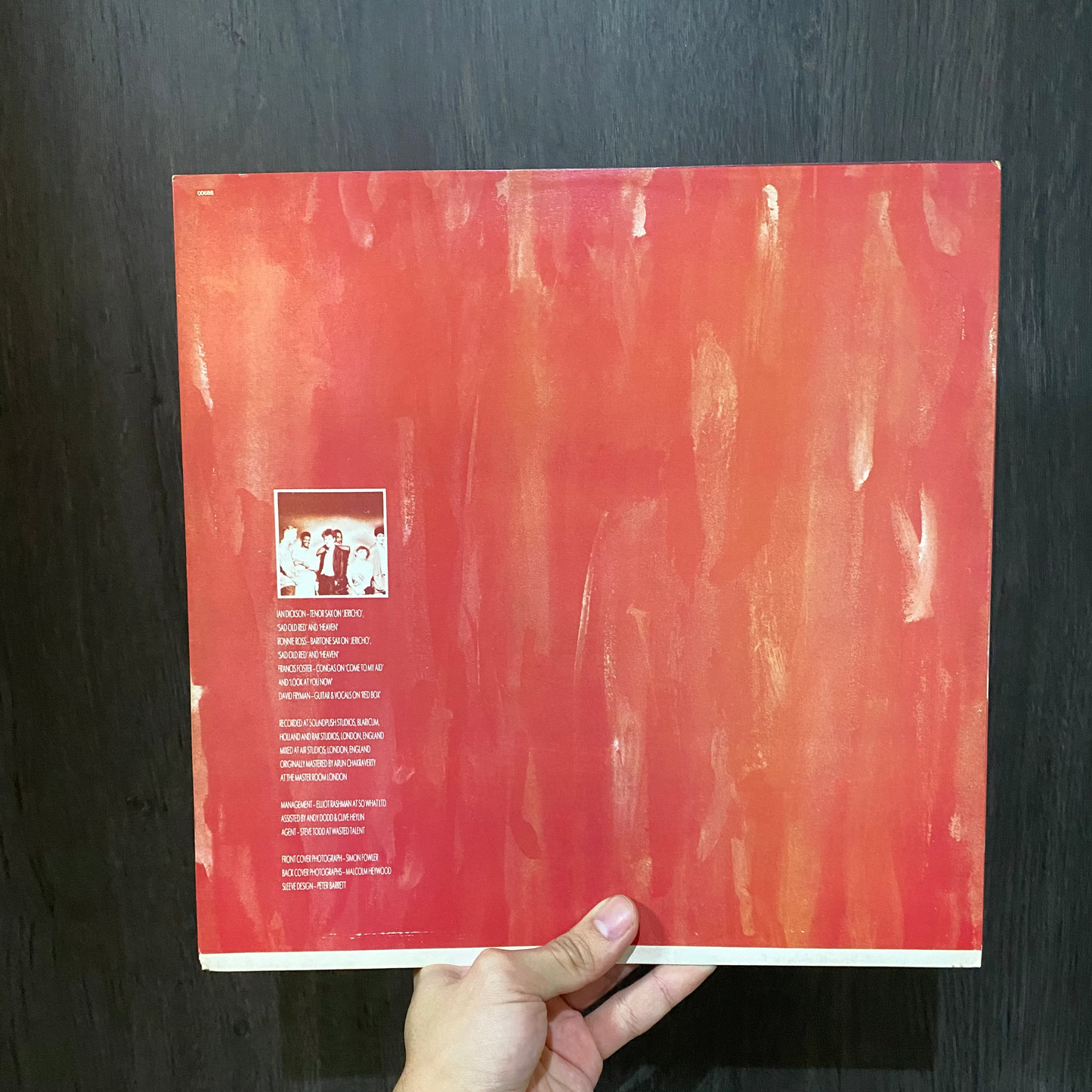 SIMPLY RED - PICTURE BOOK LP EPOCA