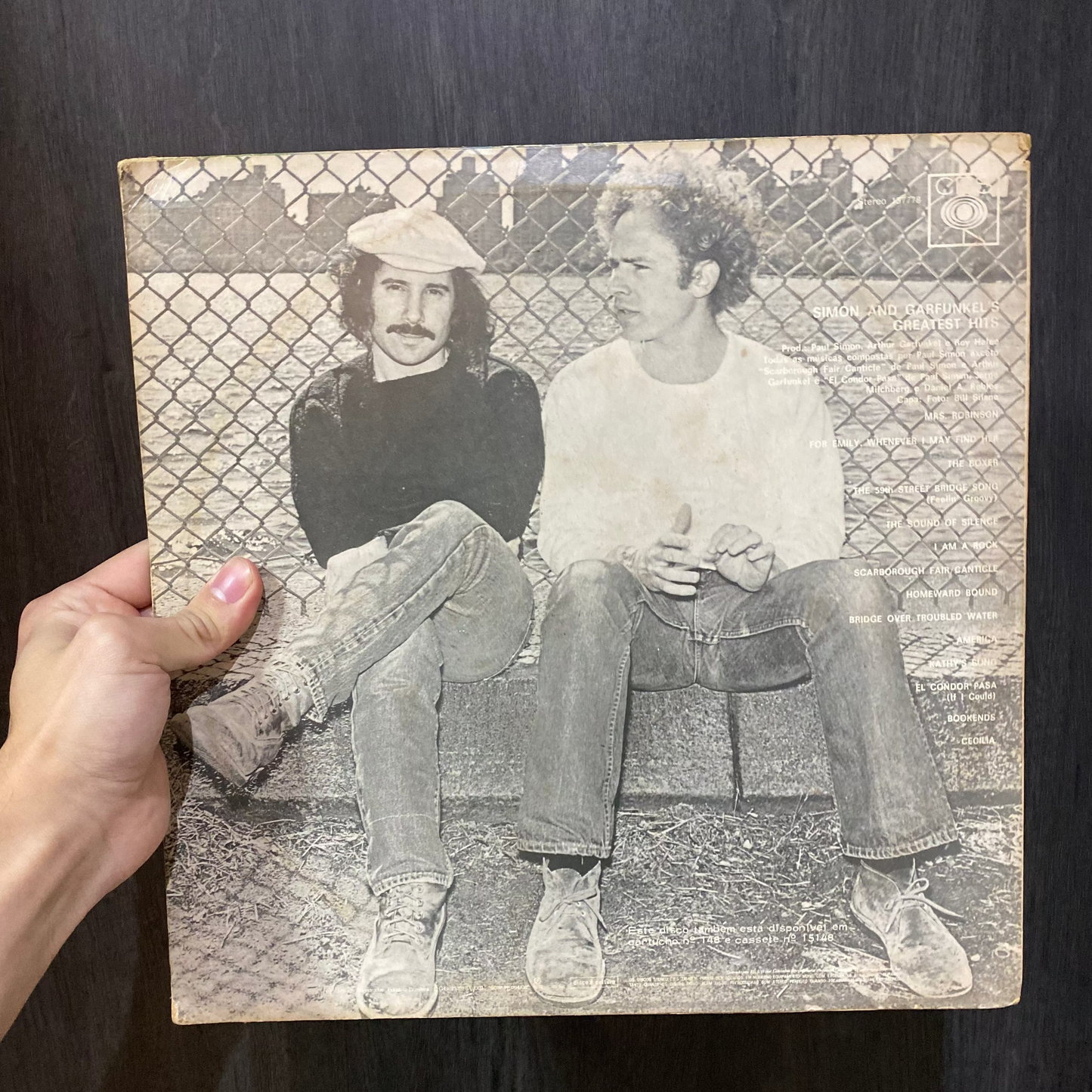 SIMON & GARFUNKEL - GREATEST HITS (GRANDES EXITOS) LP EPOCA