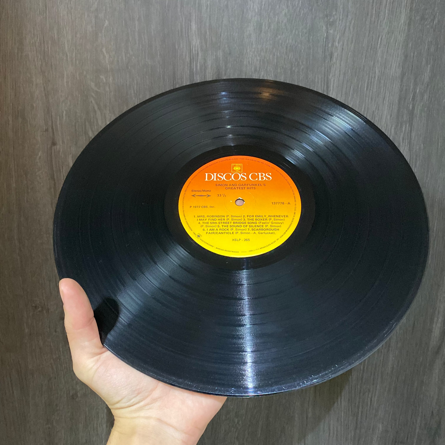 SIMON & GARFUNKEL - GREATEST HITS (GRANDES EXITOS) LP EPOCA