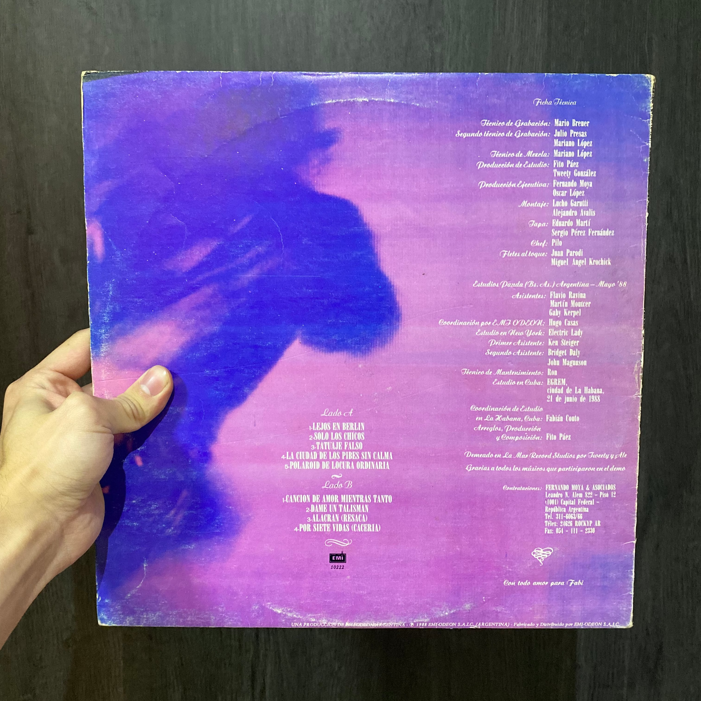 FITO PAEZ - EY! LP