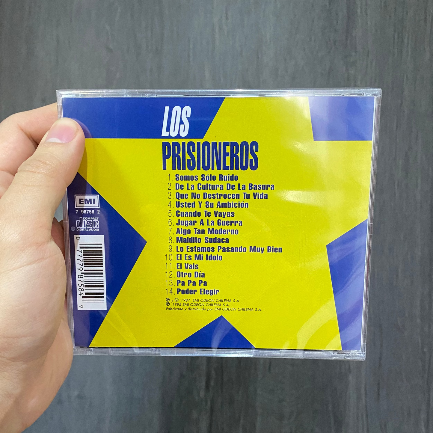 LOS PRISIONEROS - LA CULTURA DE LA BASURA CD