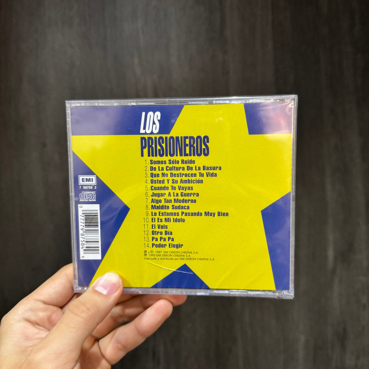 LOS PRISIONEROS - LA CULTURA DE LA BASURA CD NUEVO