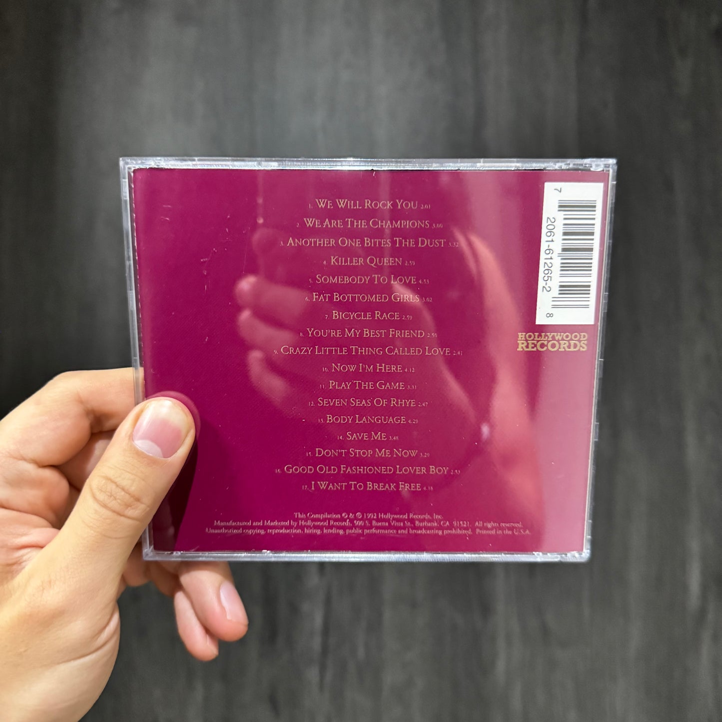 QUEEN - GREATEST HITS CD USADO