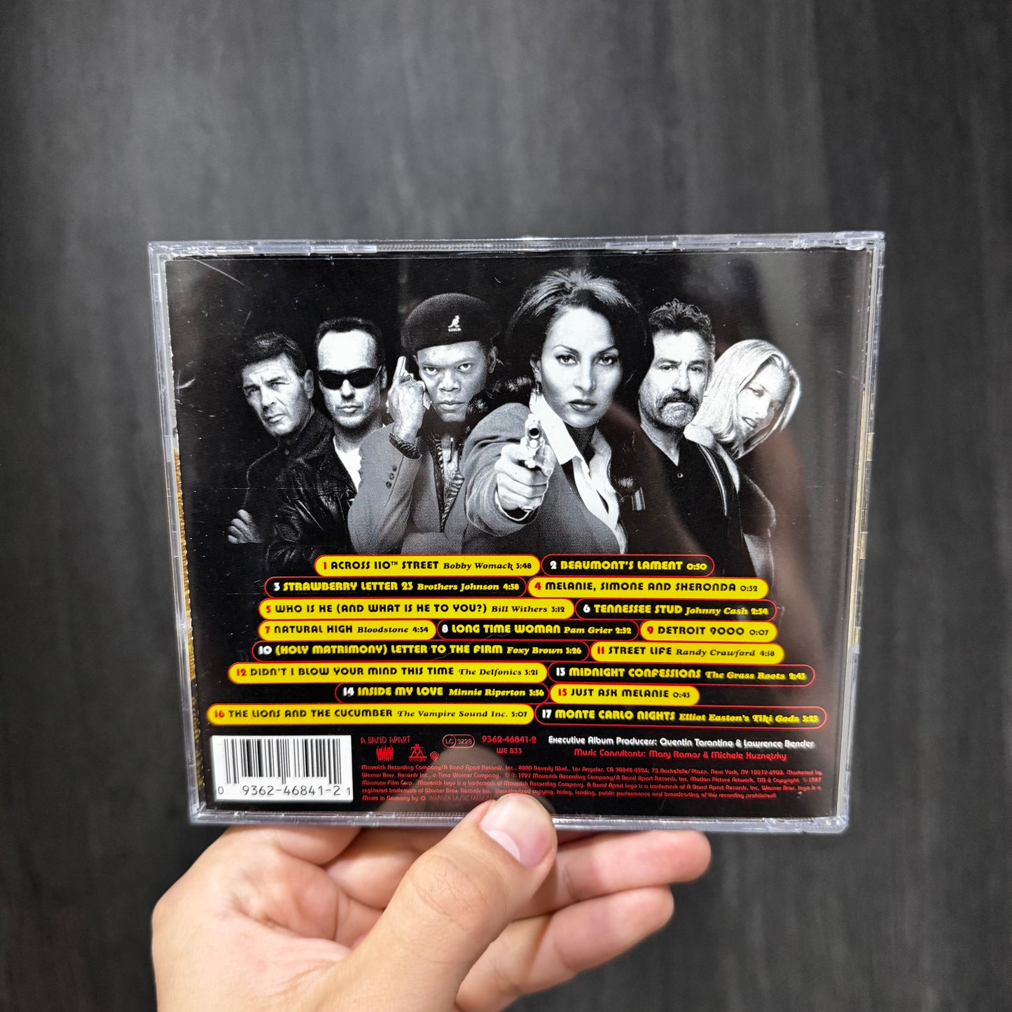 JACKIE BROWN (Music From The Miramax Motion Picture) CD USADO