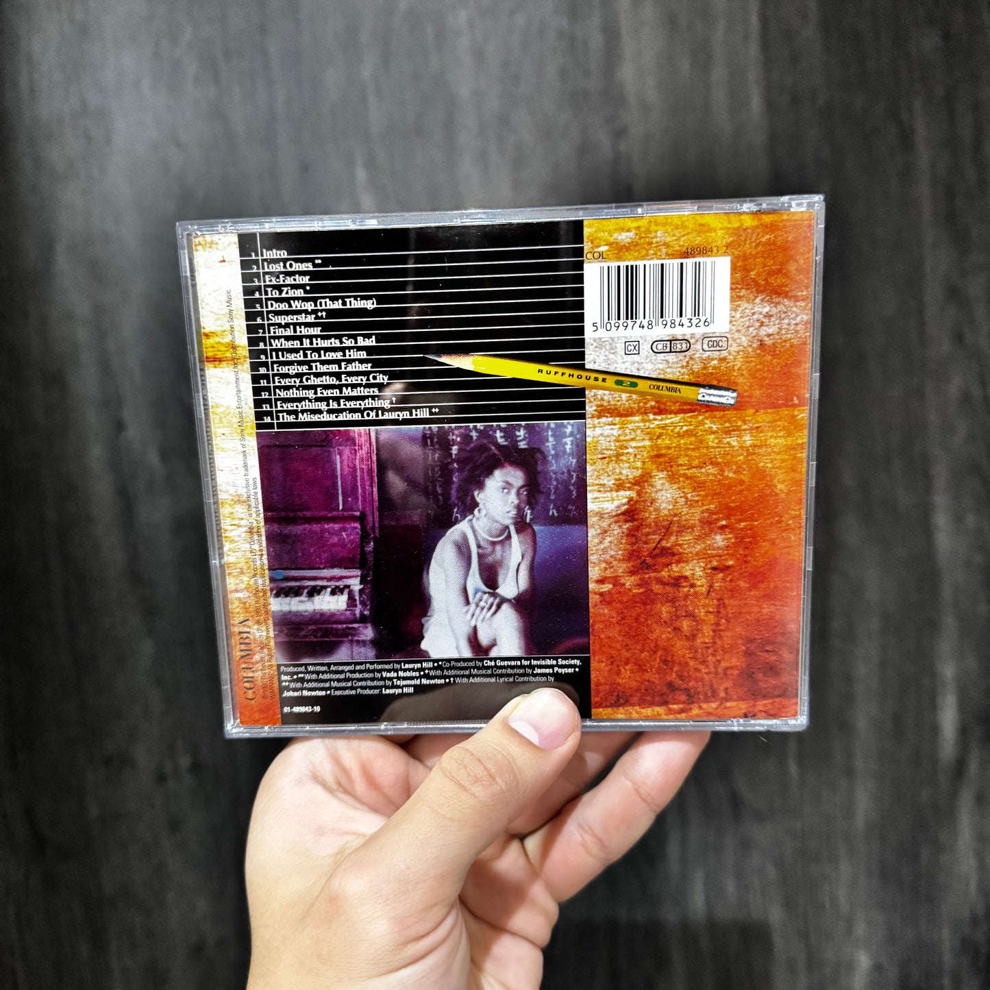 LAURYN HILL - THE MISEDUCATION OF LAURYN HILL CD USADO