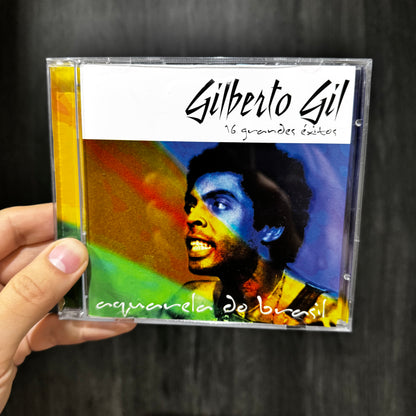 GILBERTO GIL - 16 GRANDES EXITOS AQUARELA DO BRASIL CD USADO