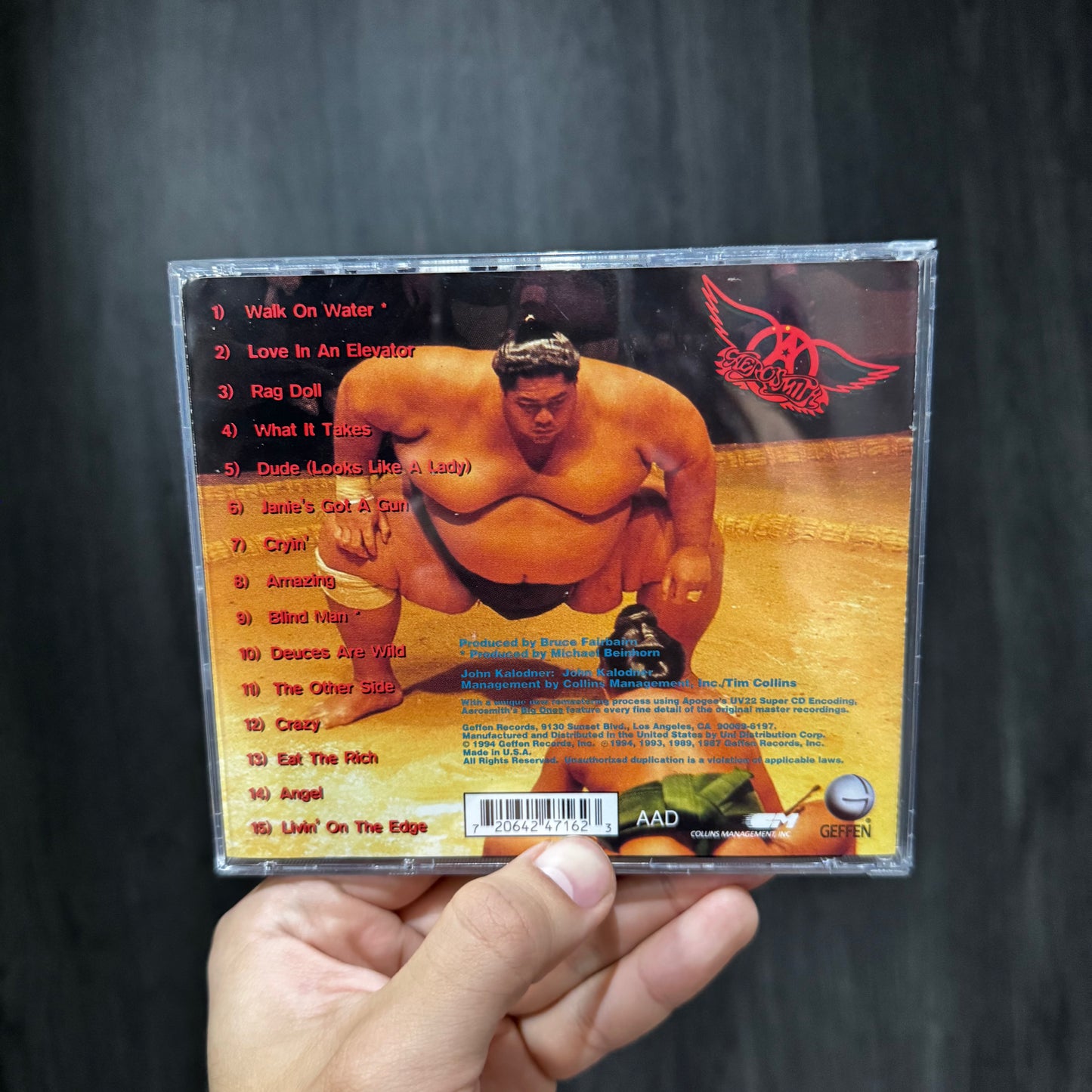 AEROSMITH - BIG ONES CD USADO