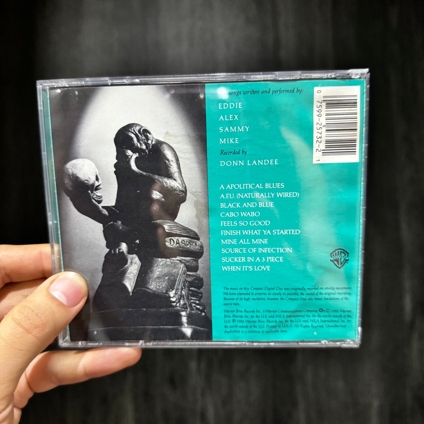 VAN HALEN - OU812 CD USADO