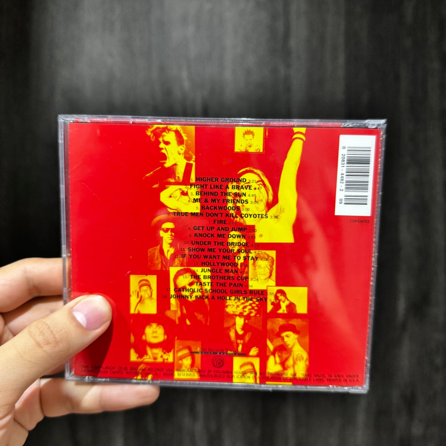 RED HOT CHILI PEPPERS - WHAT HITS? CD USADO