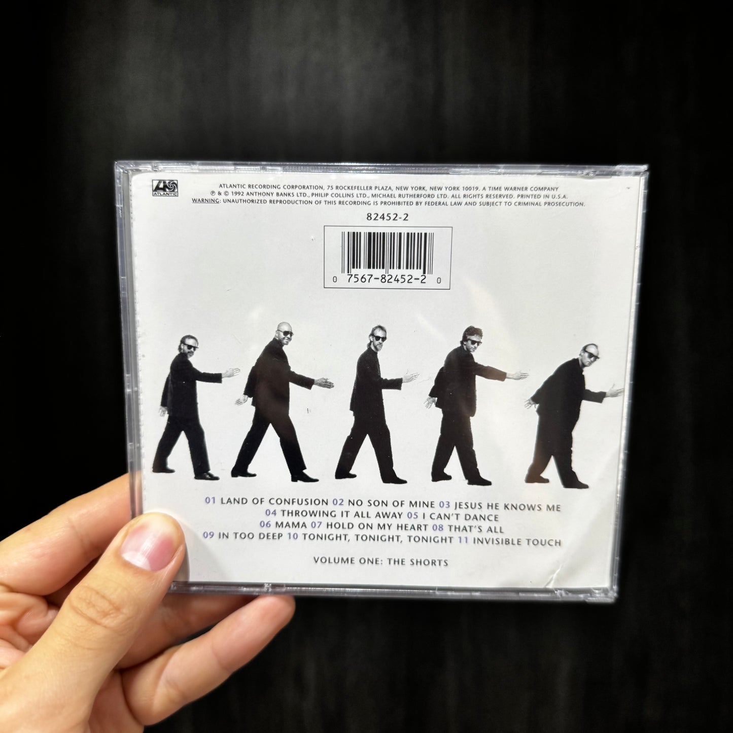 GENESIS - LIVE / THE WAY WE WALK: VOLUME ONE THE SHORTS CD USADO