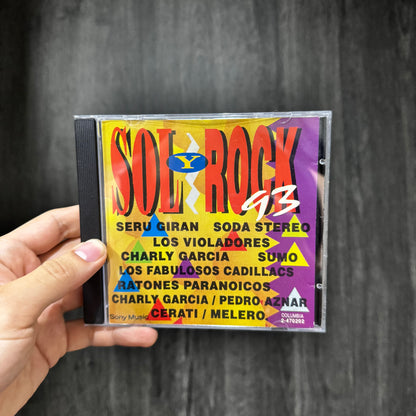 SOL Y ROCK 93 - COMPILADO DE ROCK ARGENTINO CD USADO