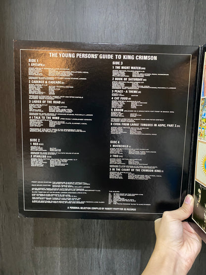 KING CRIMSON - THE YOUNG PERSONS GUIDE TO KING CRIMSON. JAPON 2LPs.