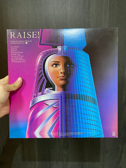 Earth, Wind & Fire - RAISE! JAPON LP.
