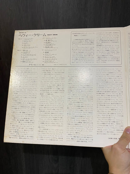 CREAM - HEAVY CREAM. JAPON 2LPs.