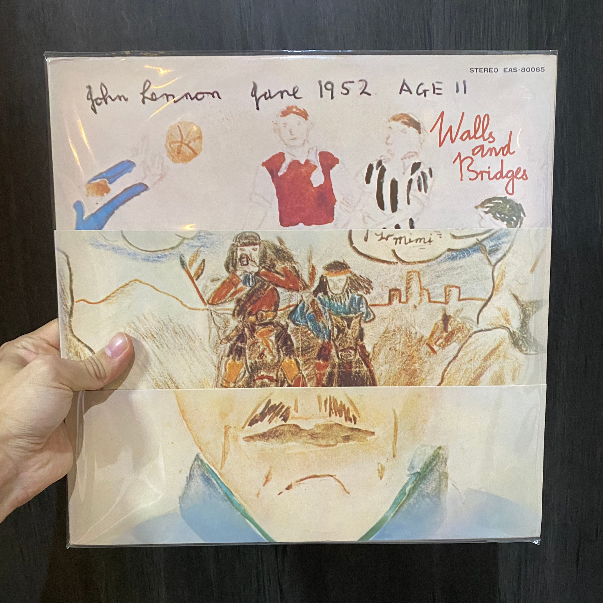 JOHN LENNON - WALLS AND BRIDGES. JAPON LP. – Disquería Capri