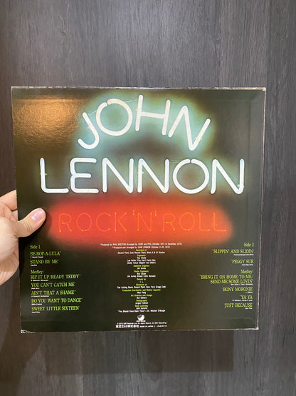 JOHN LENNON - ROCK N ROLL. JAPON LP.