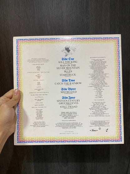 RAINBOW - ON STAGE. JAPON 2LPs.