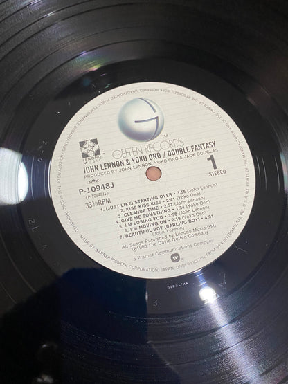 JOHN LENNON & YOKO ONO - DOUBLE FANTASY. JAPON LP.