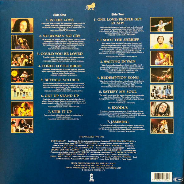 BOB MARLEY - LEGEND (GRANDES EXITOS) LP VINILO