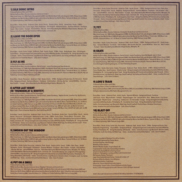 SILK SONIC (BRUNO MARS / ANDERSON PAAK) - AN EVENING WITH SILK SONIC LP VINILO