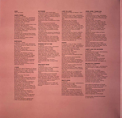 TYLER, THE CREATOR - IGOR LP VINILO