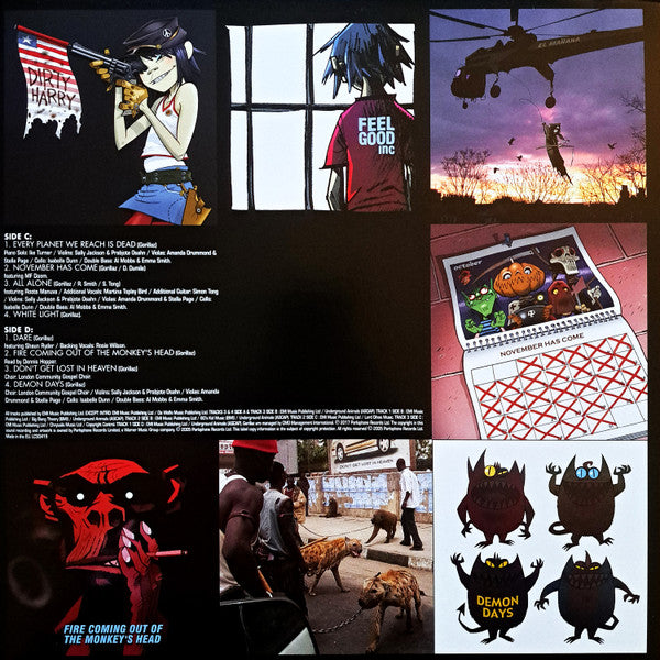 GORILLAZ - DEMON DAYS 2LPs VINILO