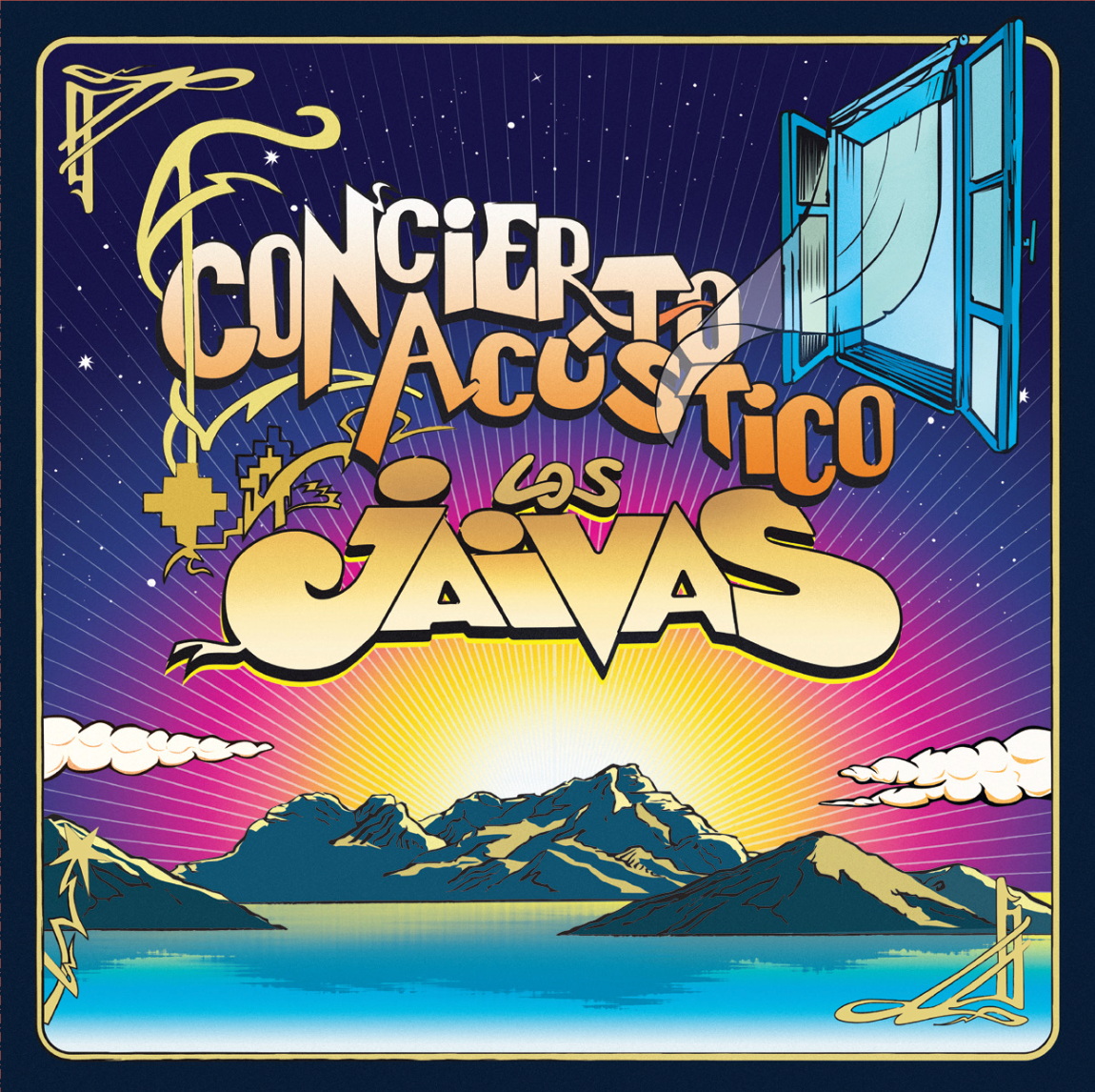 LOS JAIVAS - CONCIERTO ACUSTICO 2LPs VINILO