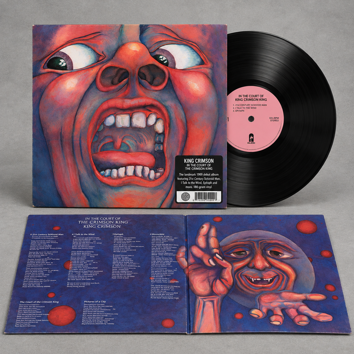KING CRIMSON - IN THE COURT OF THE CRIMSON KING LP VINILO