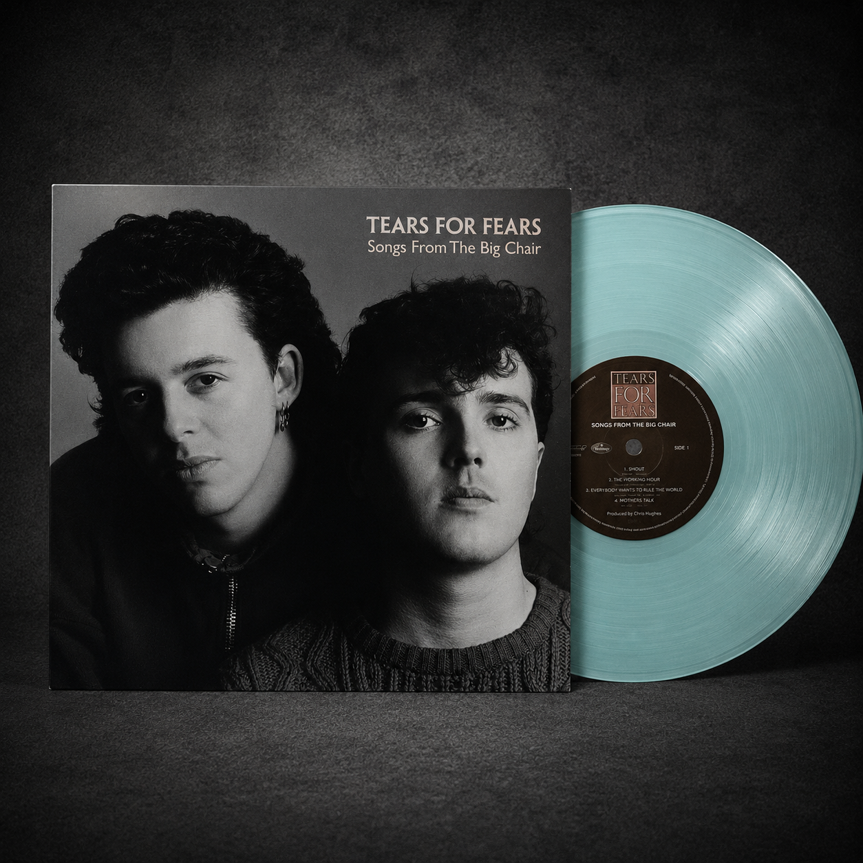 TEARS FOR FEARS - SONGS FROM THE BIG CHAIR LP VINILO EDICION LIMITADA COKE CLEAR