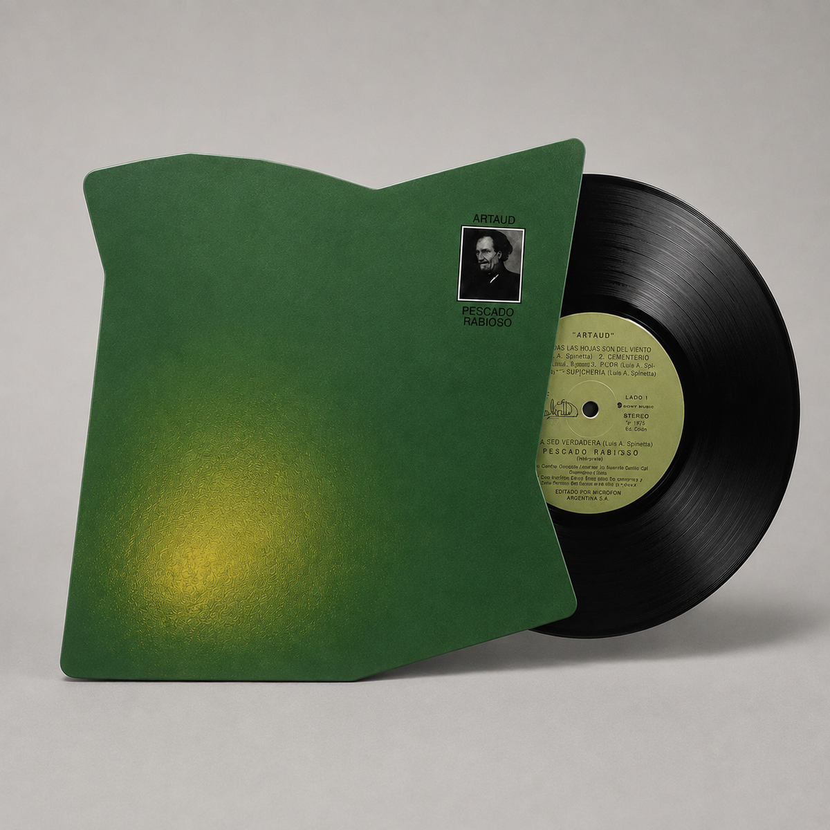 PESCADO RABIOSO - ARTAUD VINILO FORMA IRREGULAR / ORIGINAL LP