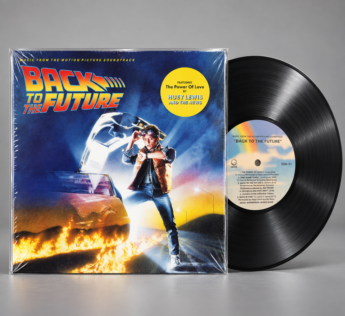 BACK TO THE FUTURE (VOLVER AL FUTURO) LP VINILO