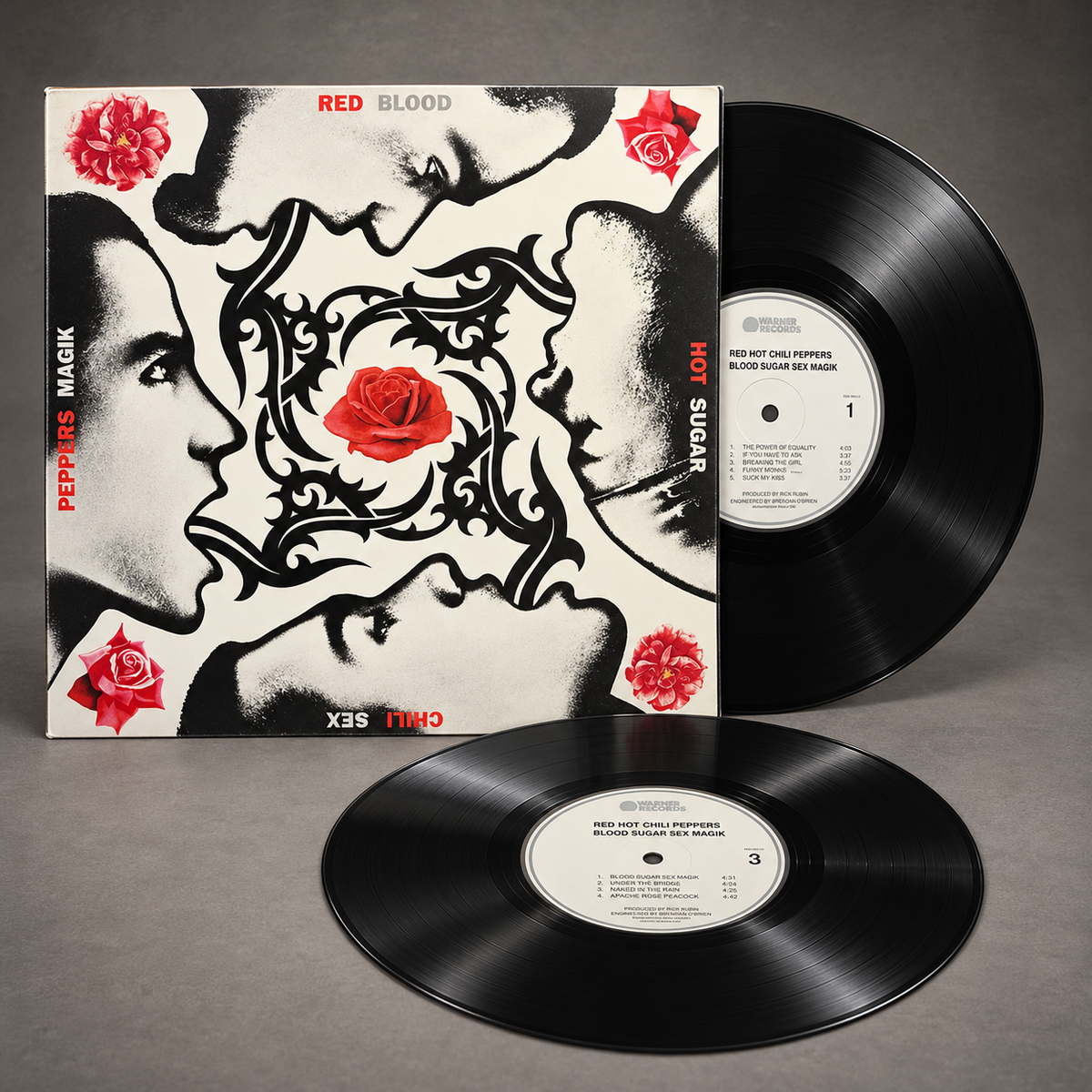 RED HOT CHILI PEPPERS - BLOOD, SUGAR, SEX, MAGIK 2LPs VINILO