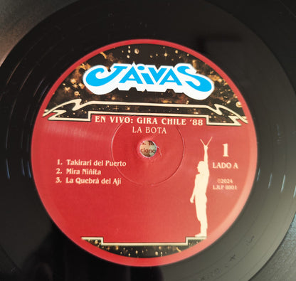 LOS JAIVAS - EN VIVO GIRA 88 / LA BOTA LP.