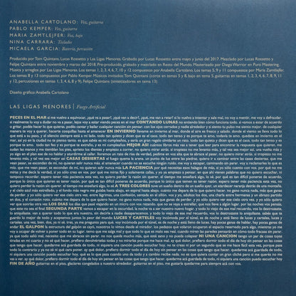LAS LIGAS MENORES - FUEGO ARTIFICIAL LP