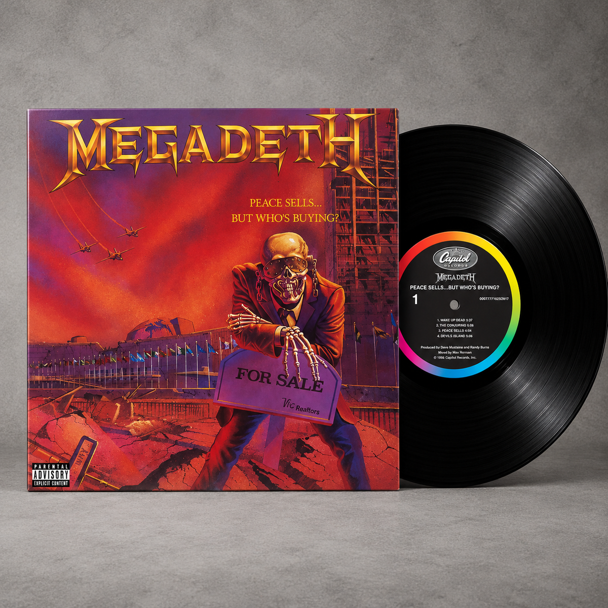 MEGADETH - PEACE SELLS... BUT WHOS BUYING? LP VINILO