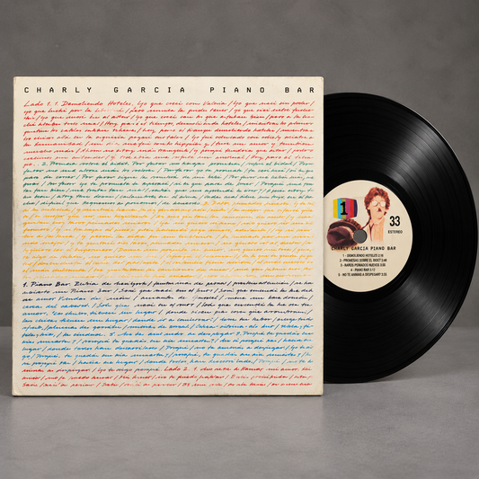 CHARLY GARCIA - PIANO BAR LP VINILO