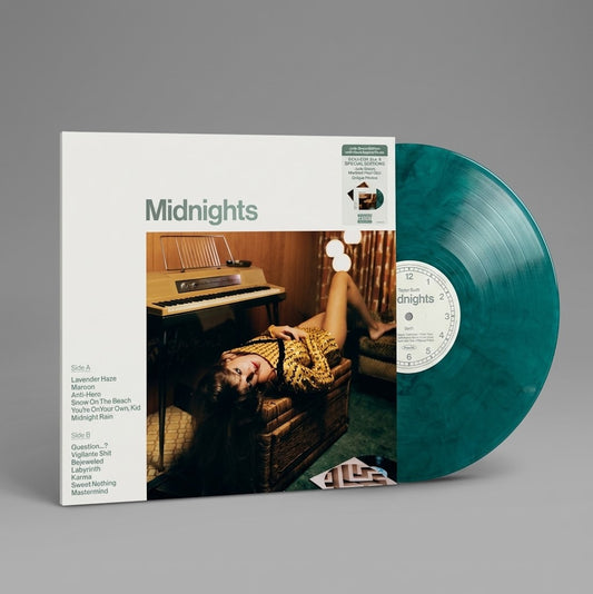 TAYLOR SWIFT - MIDNIGHTS SPECIAL EDITION JADE GREEN LP