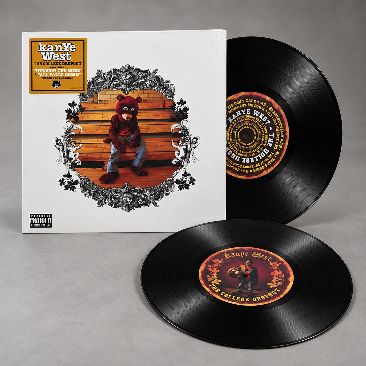 KANYE WEST- THE COLLEGE DROPOUT 2LPs VINILO