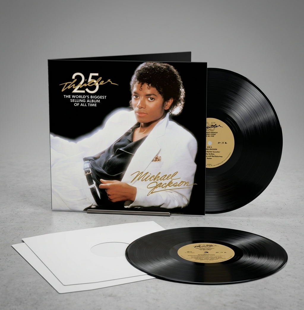 MICHAEL JACKSON - THRILLER 25 ANIVERSARIO 2LPs VINILO